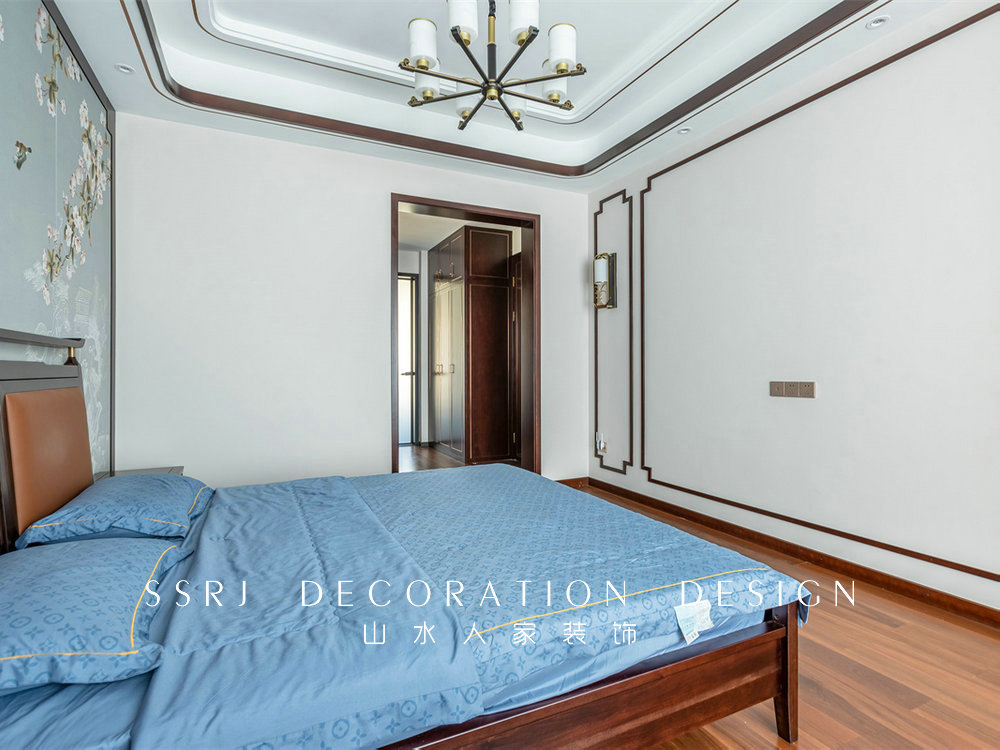 紐賓凱錦城280平新中式風格裝修效果圖