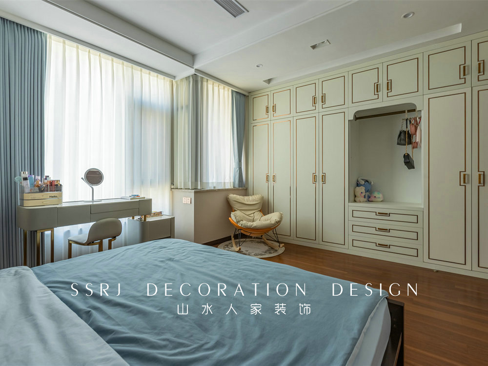 紐賓凱錦城280平新中式風格裝修效果圖