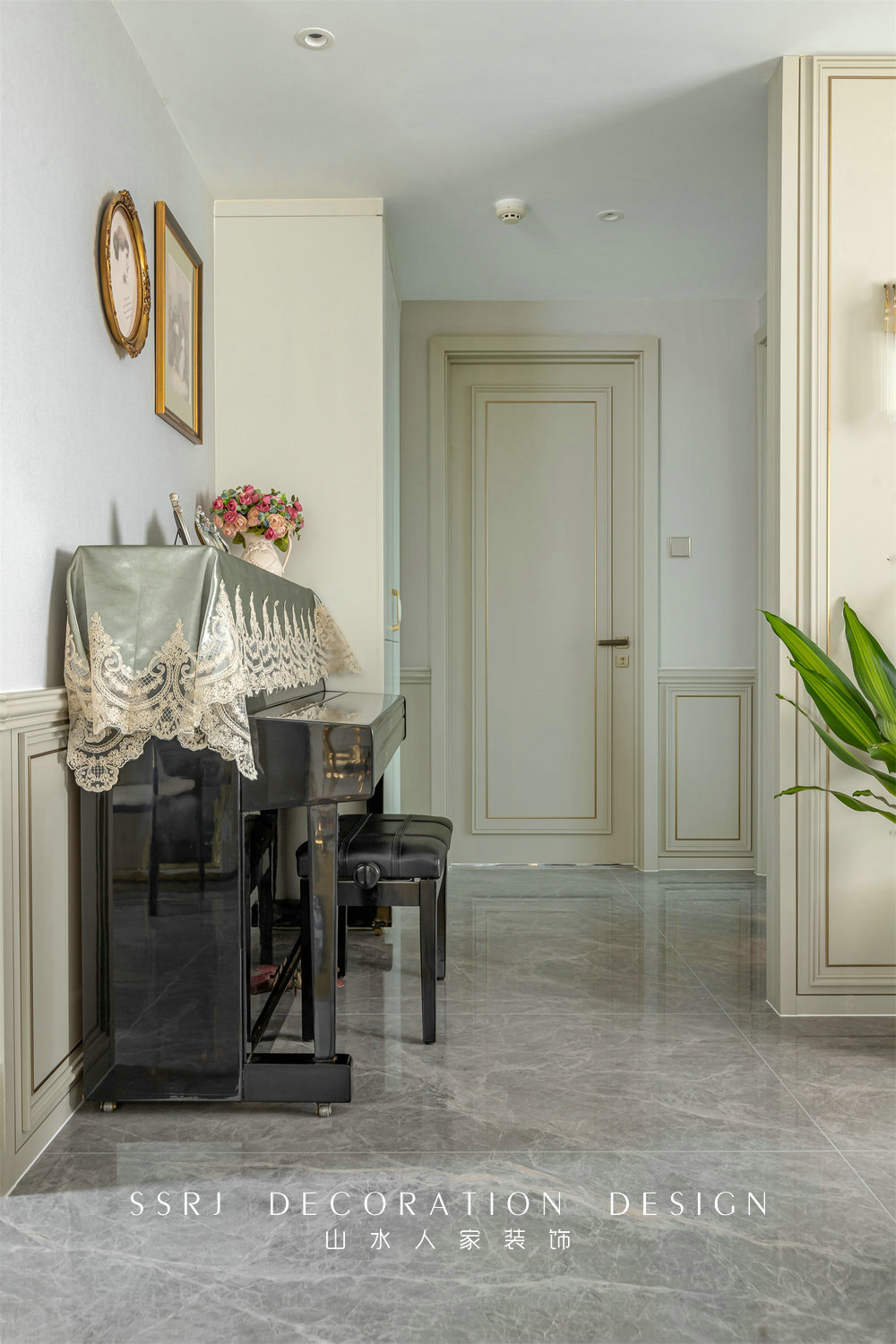 國博新城泊雅居160平美式輕奢風格裝修效果圖