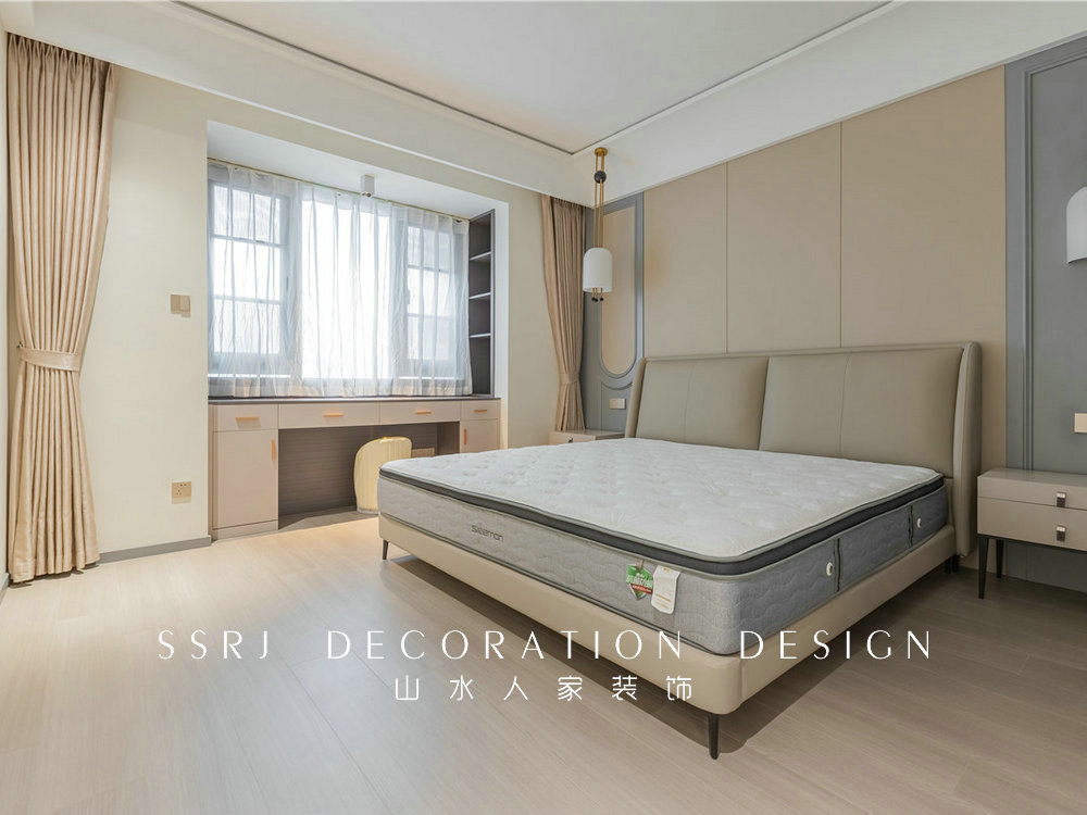 琨瑜府188平美式輕奢風格裝修效果圖