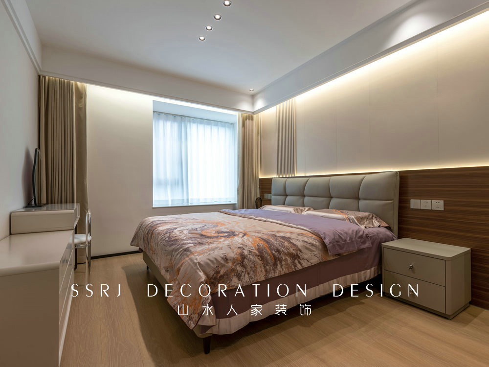 雙墩社區(qū)130平現(xiàn)代風(fēng)格裝修效果圖