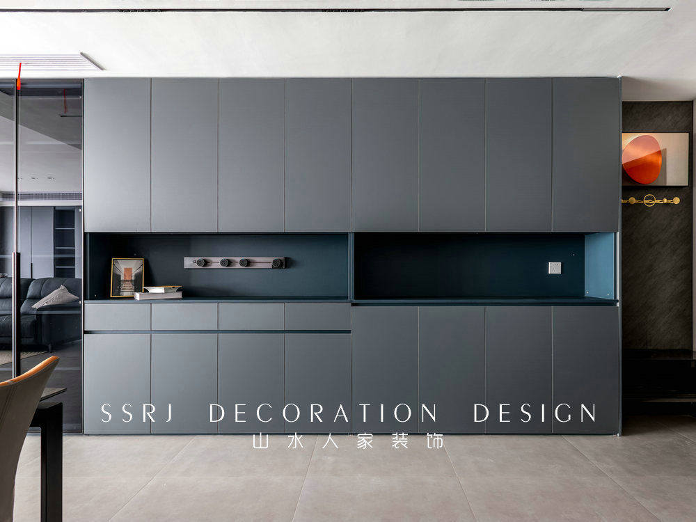 華僑城歡樂(lè)天際129平現(xiàn)代風(fēng)格裝修效果圖