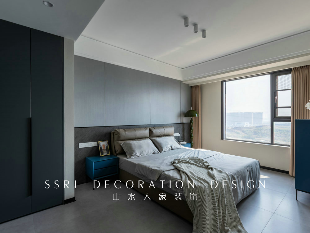 華僑城歡樂(lè)天際129平現(xiàn)代風(fēng)格裝修效果圖