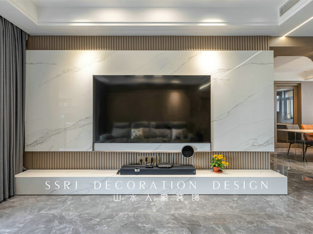 恒大首府158平現(xiàn)代風格裝修效果圖