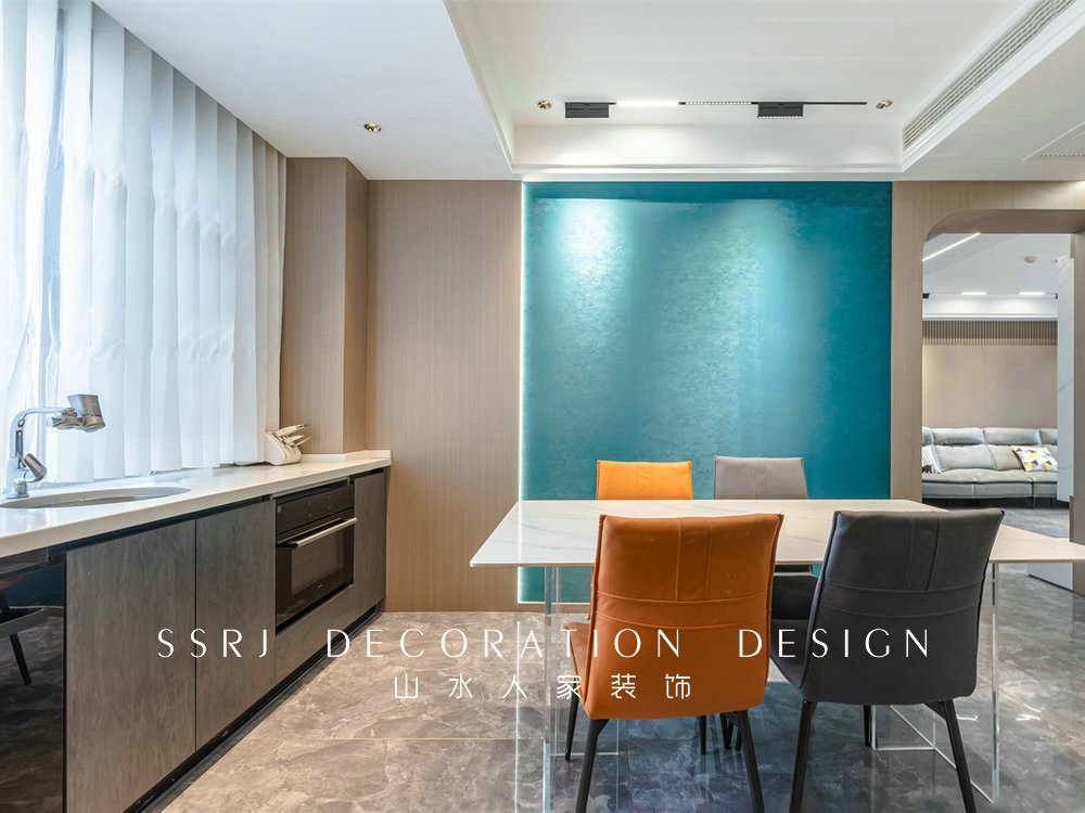 恒大首府158平現(xiàn)代風格裝修效果圖