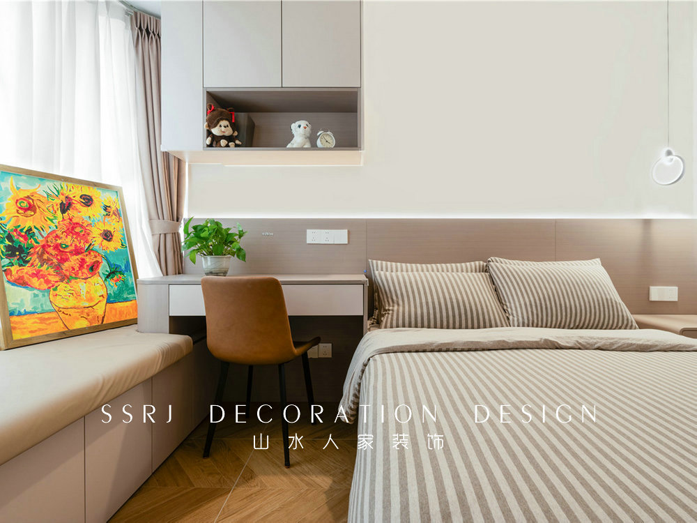 幸福時(shí)代大家130平現(xiàn)代簡(jiǎn)約風(fēng)格裝修效果圖