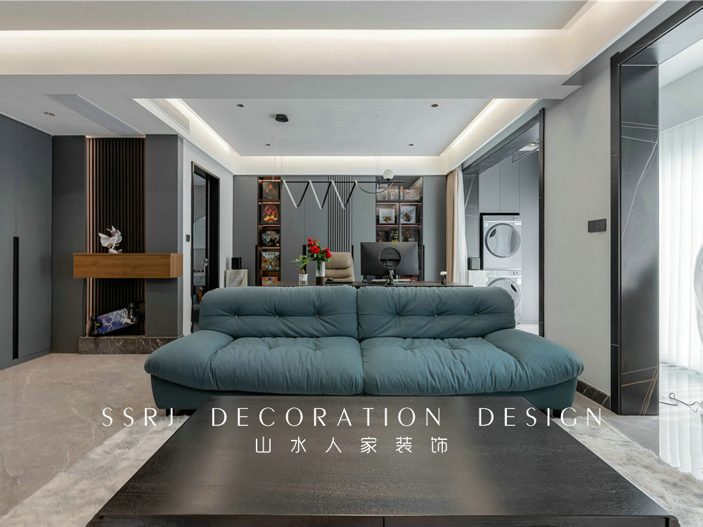 望江府115平現(xiàn)代簡(jiǎn)約風(fēng)格裝修效果圖