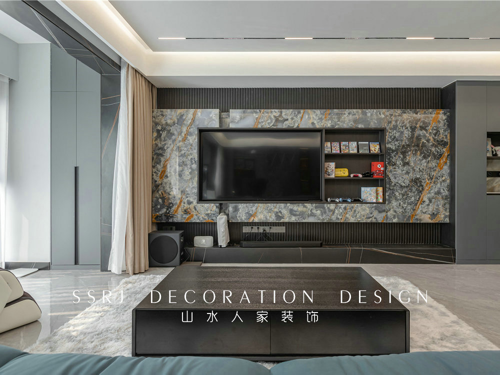 望江府115平現(xiàn)代簡(jiǎn)約風(fēng)格裝修效果圖