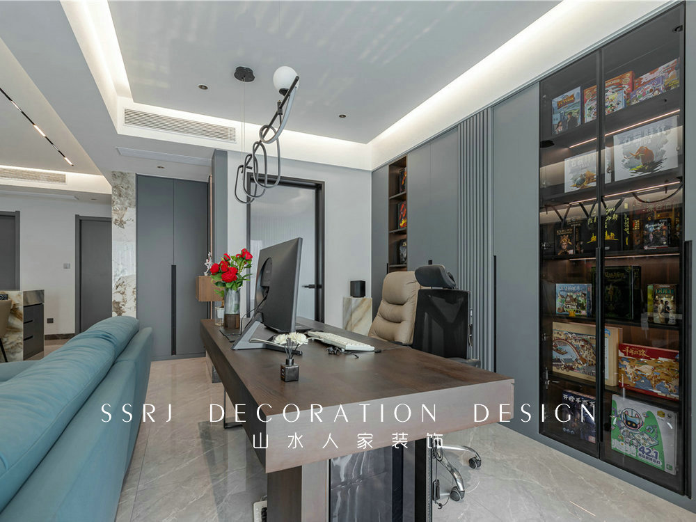 望江府115平現(xiàn)代簡(jiǎn)約風(fēng)格裝修效果圖