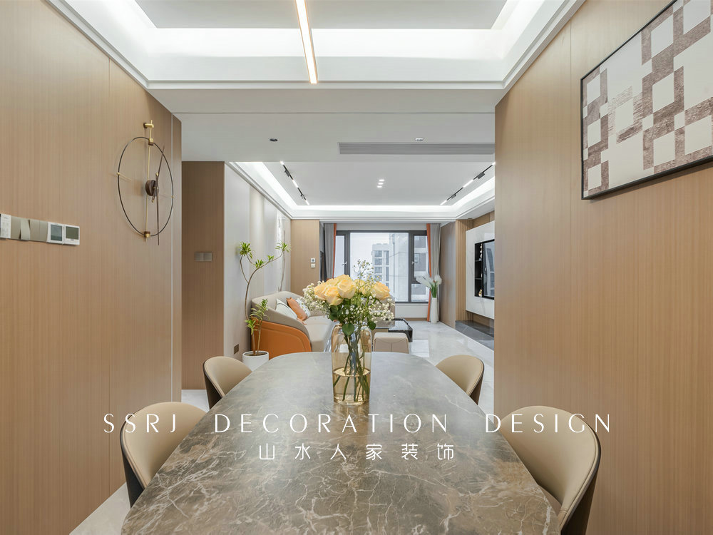 融科天域120平現(xiàn)代風格裝修效果圖