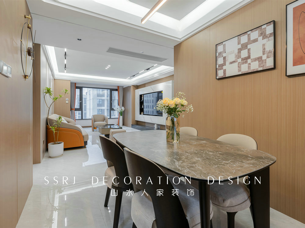 融科天域120平現(xiàn)代風格裝修效果圖