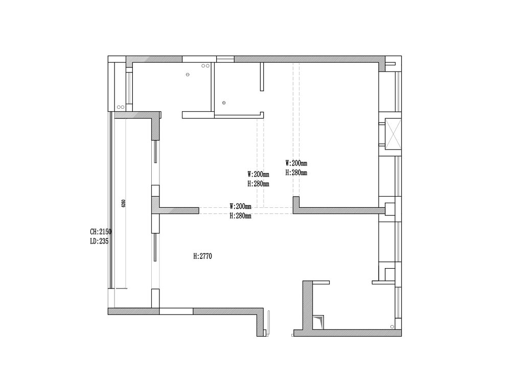 融創(chuàng)城118平現(xiàn)代風格裝修效果圖