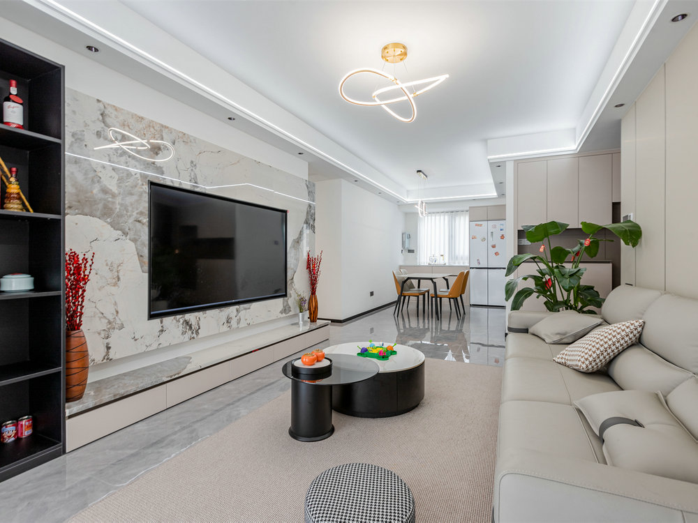 融創(chuàng)城118平現(xiàn)代風格裝修效果圖