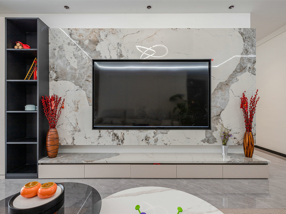 融創(chuàng)城118平現(xiàn)代風格裝修效果圖