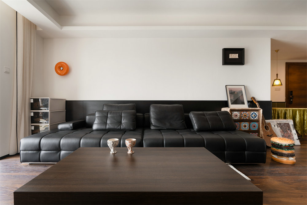 萬(wàn)科城花璟苑90平復(fù)古風(fēng)格裝修效果圖