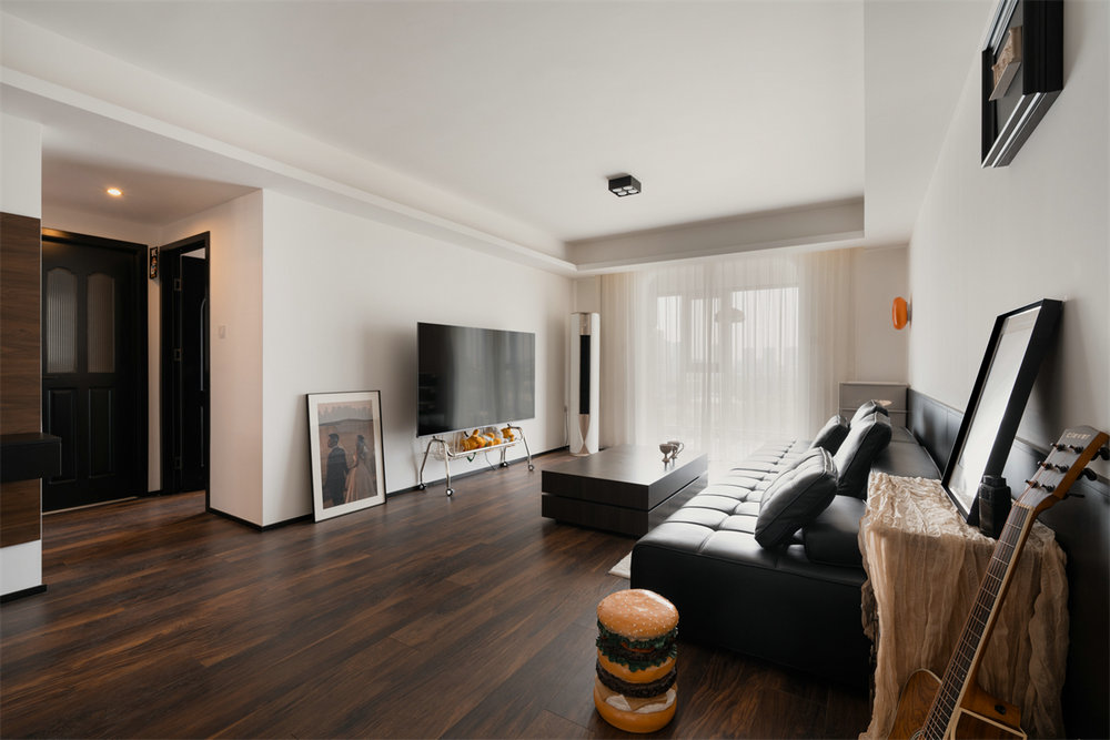 萬(wàn)科城花璟苑90平復(fù)古風(fēng)格裝修效果圖