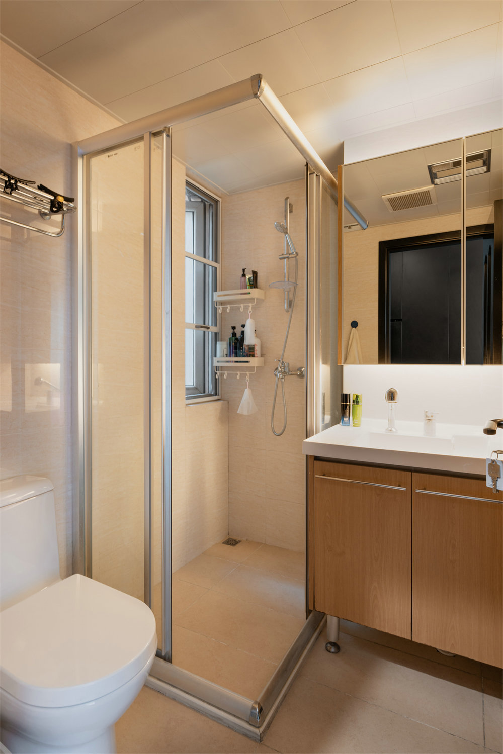 萬(wàn)科城花璟苑90平復(fù)古風(fēng)格裝修效果圖