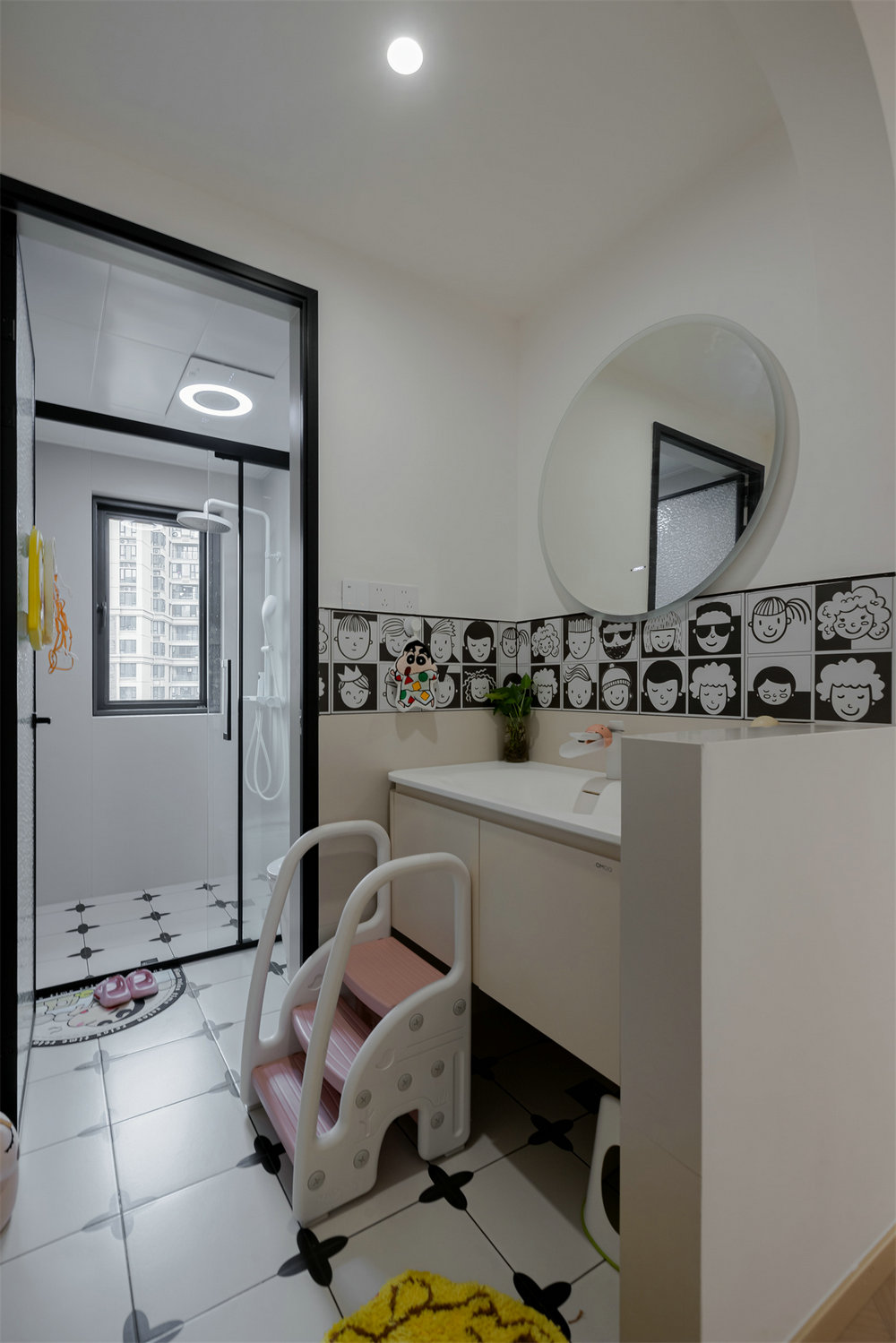 臨江府127平法式奶油風(fēng)格裝修效果圖