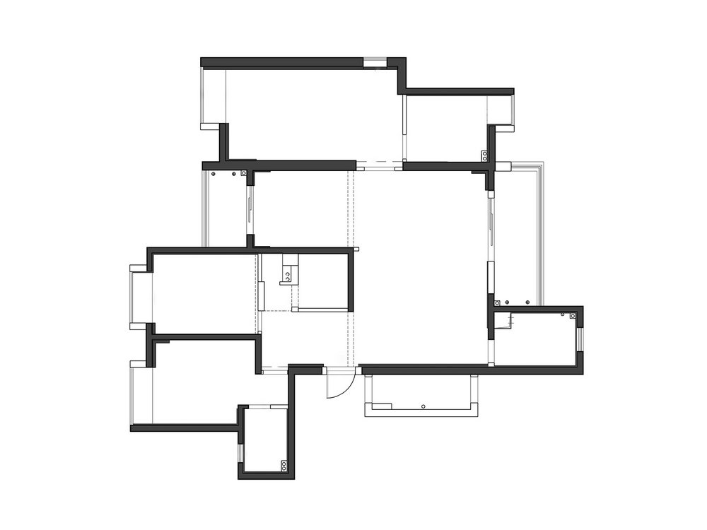 青山樽197平現(xiàn)代風格裝修效果圖
