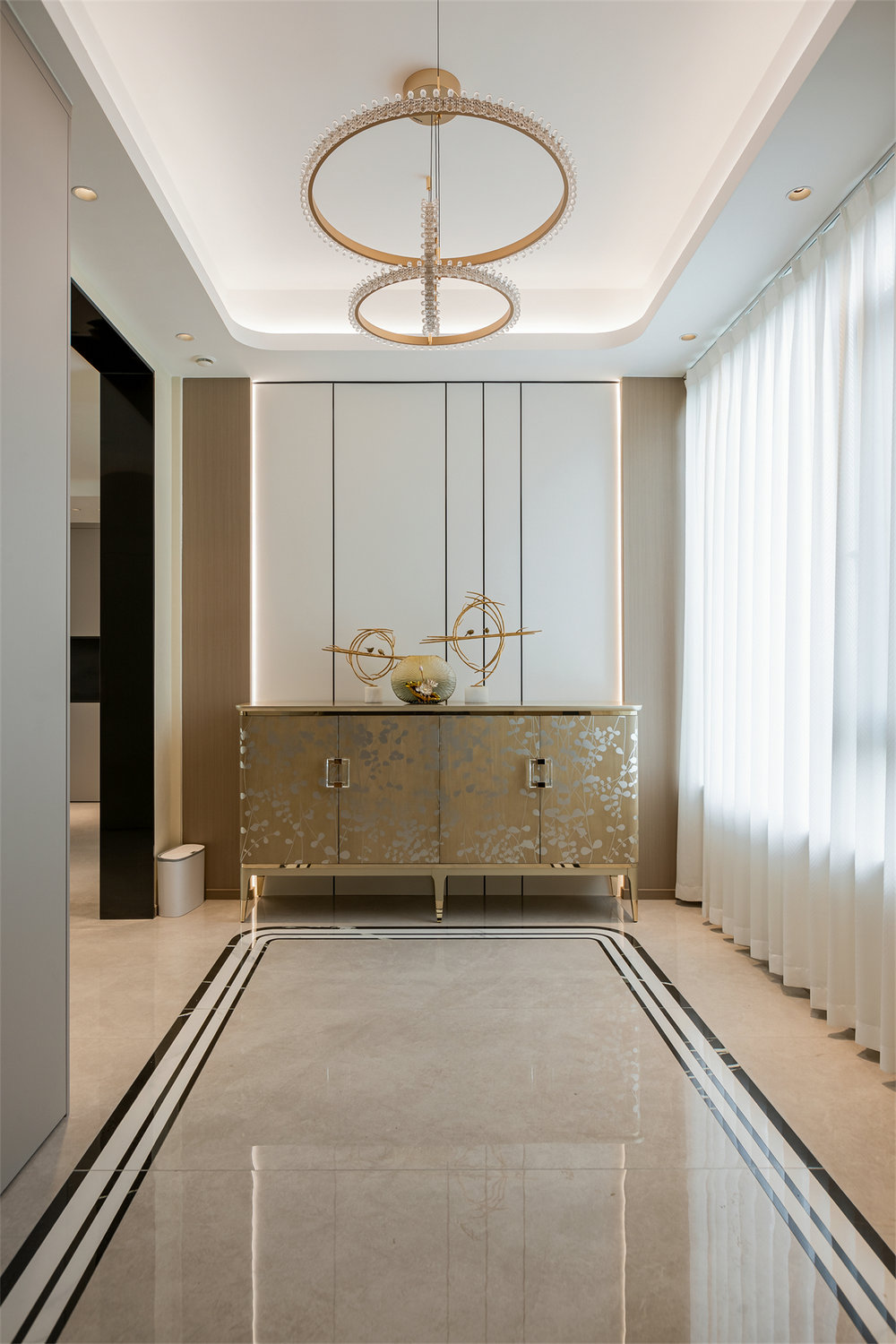 國(guó)采光立方現(xiàn)代風(fēng)格別墅裝修效果圖