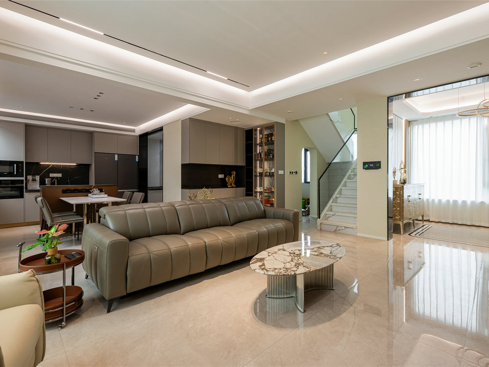 國(guó)采光立方現(xiàn)代風(fēng)格別墅裝修效果圖