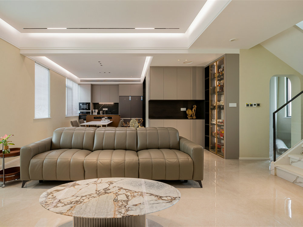 國(guó)采光立方現(xiàn)代風(fēng)格別墅裝修效果圖