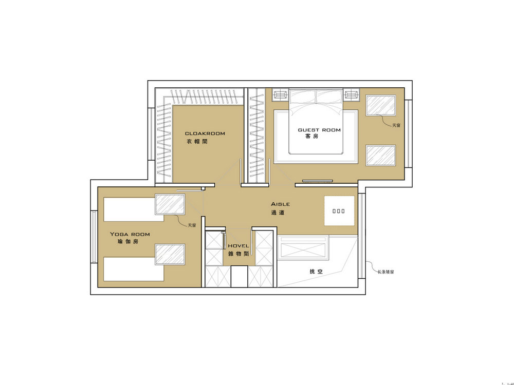 長源假日港灣別墅現(xiàn)代美式風格別墅裝修效果圖