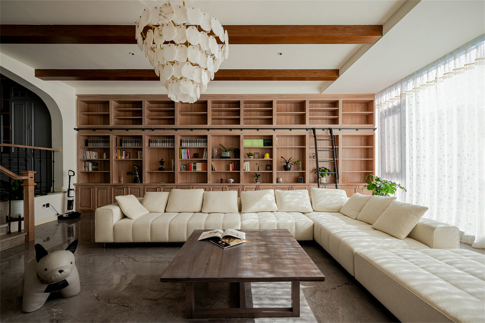 長源假日港灣別墅現(xiàn)代美式風格別墅裝修效果圖