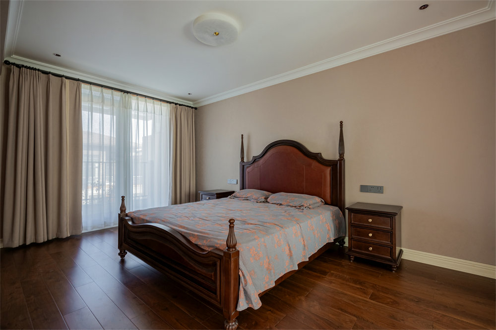 長源假日港灣別墅現(xiàn)代美式風格別墅裝修效果圖