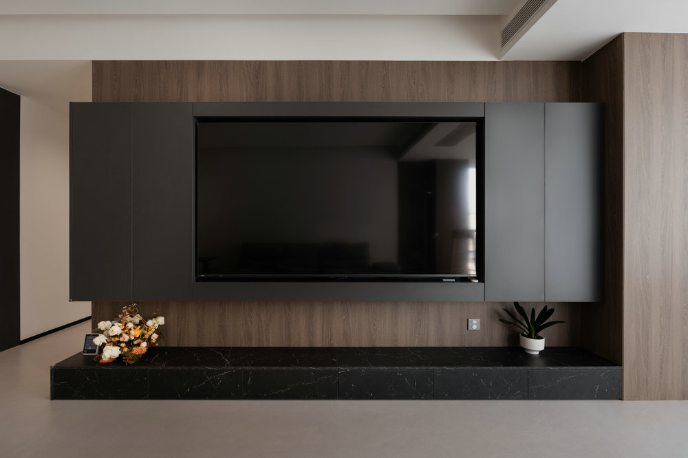 友誼國際沙湖苑121平現代風格裝修效果圖