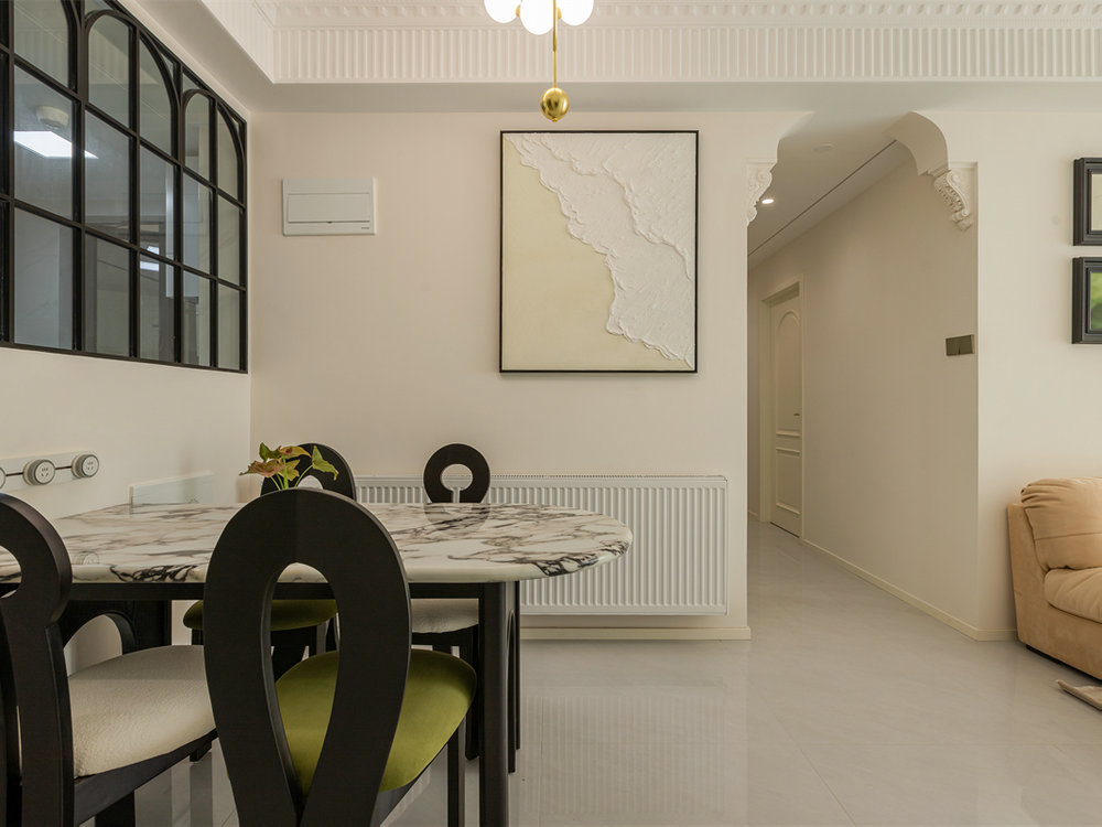 中建大公館103平法式風(fēng)格裝修效果圖