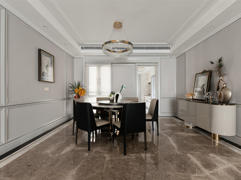 中海萬松九里270平港式輕奢風(fēng)裝修效果圖