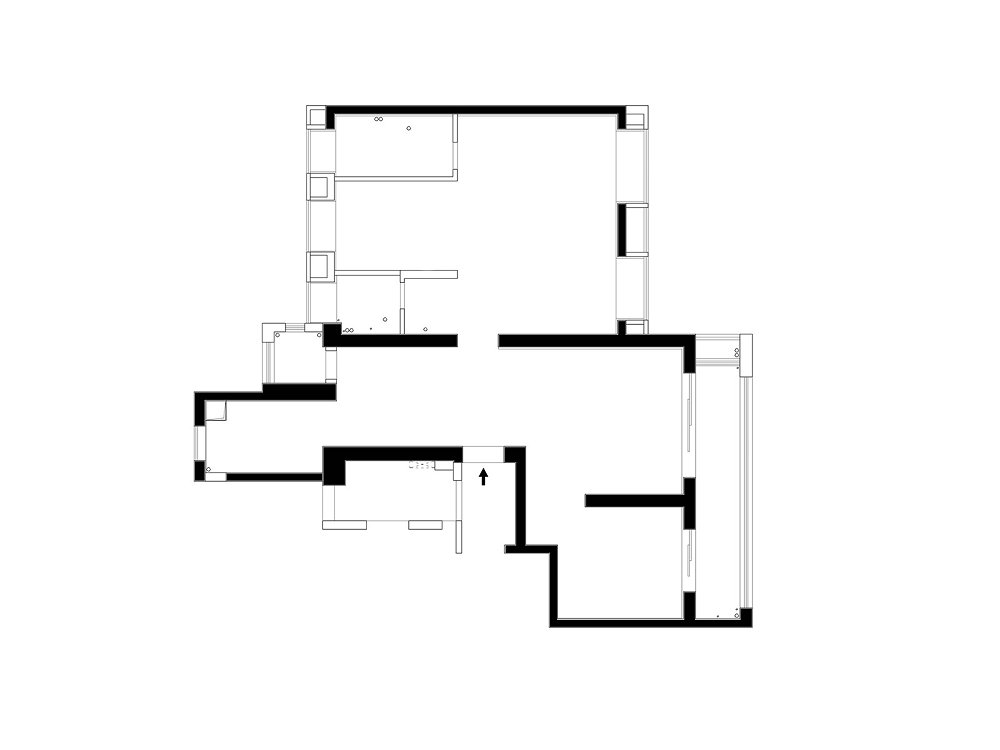 融僑濱江城美域181平現(xiàn)代風(fēng)格裝修效果圖