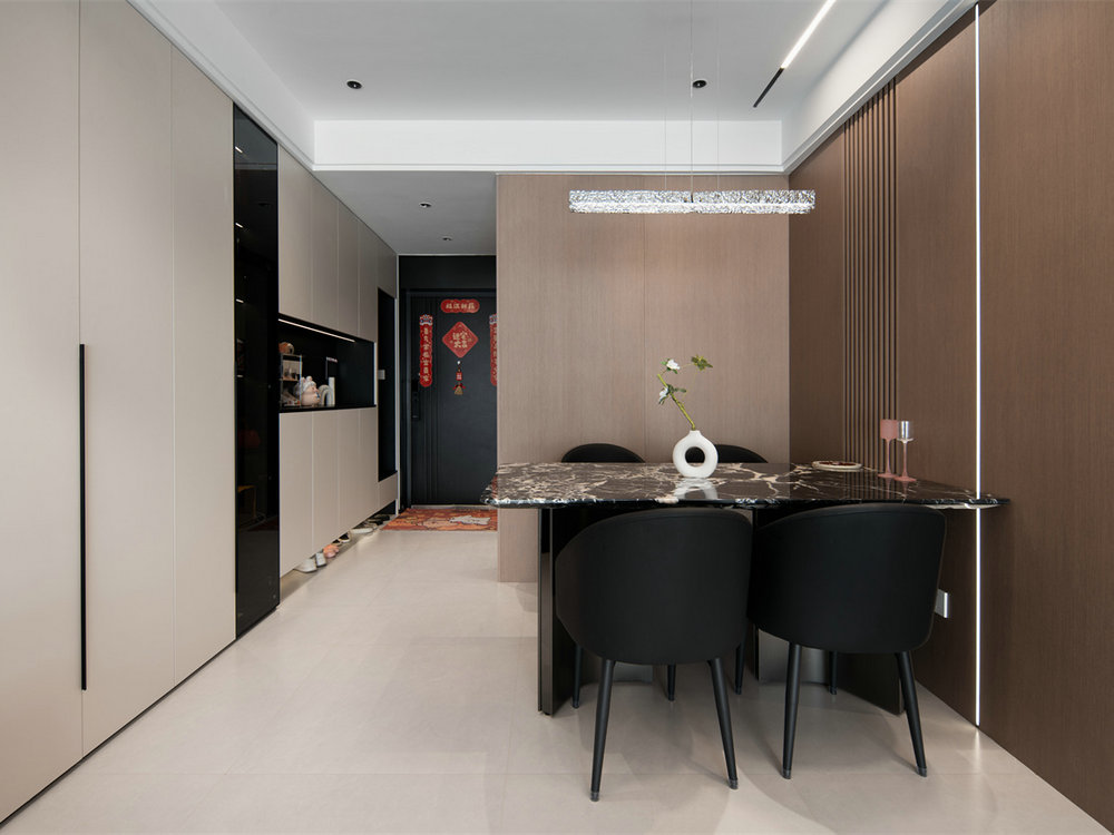 尚城國際106平意式極簡風(fēng)格裝修效果圖