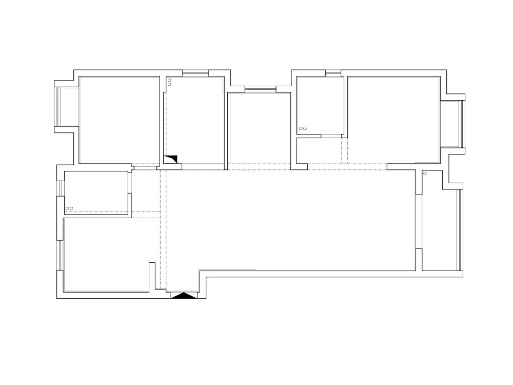 漢陽印象135平現(xiàn)代風格裝修效果圖