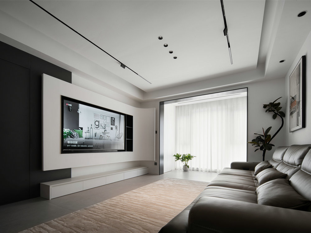 漢陽印象135平現(xiàn)代風格裝修效果圖