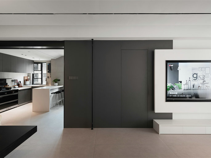 漢陽印象135平現(xiàn)代風格裝修效果圖