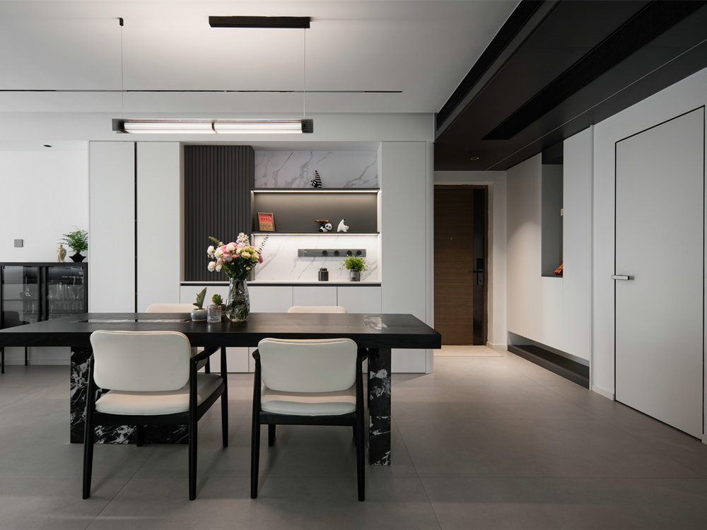 漢陽印象135平現(xiàn)代風格裝修效果圖