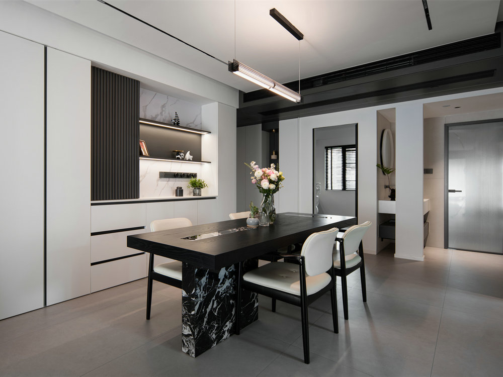 漢陽印象135平現(xiàn)代風格裝修效果圖