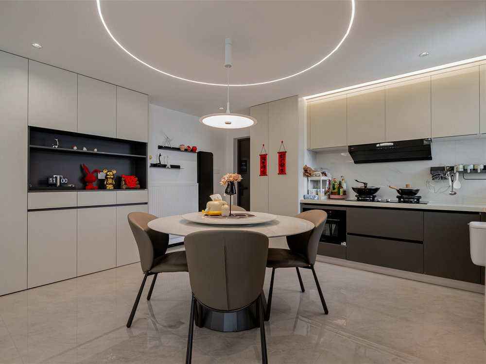 海林廣場(chǎng)123平現(xiàn)代風(fēng)格裝修效果圖