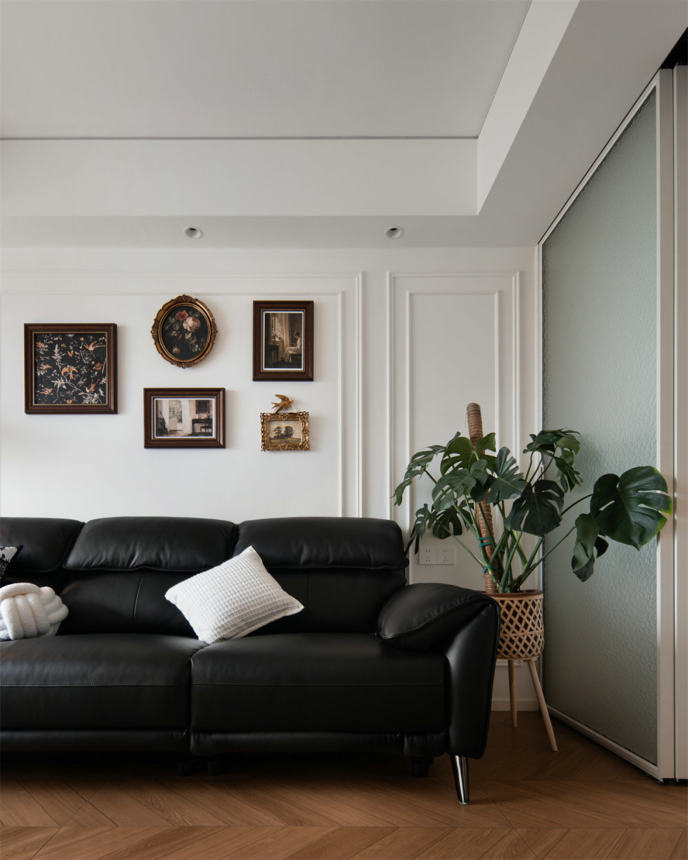 融創(chuàng)95號(hào)院95平中古風(fēng)格裝修效果圖