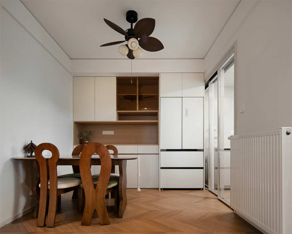 融創(chuàng)95號(hào)院95平中古風(fēng)格裝修效果圖