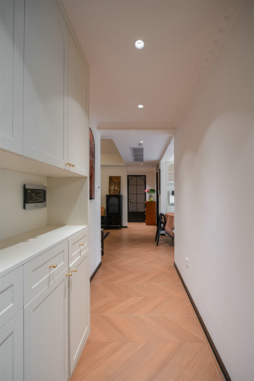 大華鉑金酈府110平中古風(fēng)格裝修效果圖