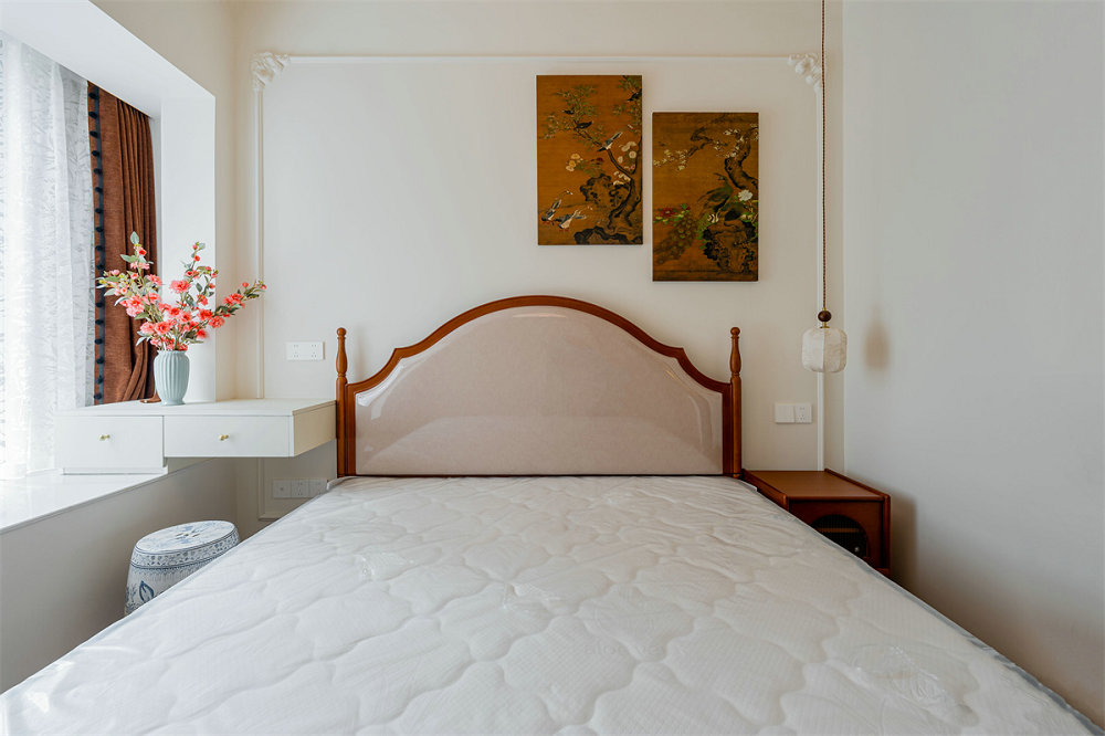 大華鉑金酈府110平中古風(fēng)格裝修效果圖