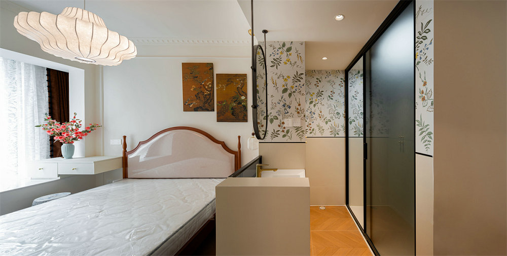 大華鉑金酈府110平中古風(fēng)格裝修效果圖