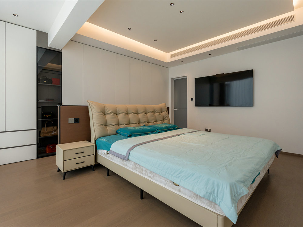 花山印象240平現(xiàn)代輕奢風(fēng)格別墅裝修效果圖