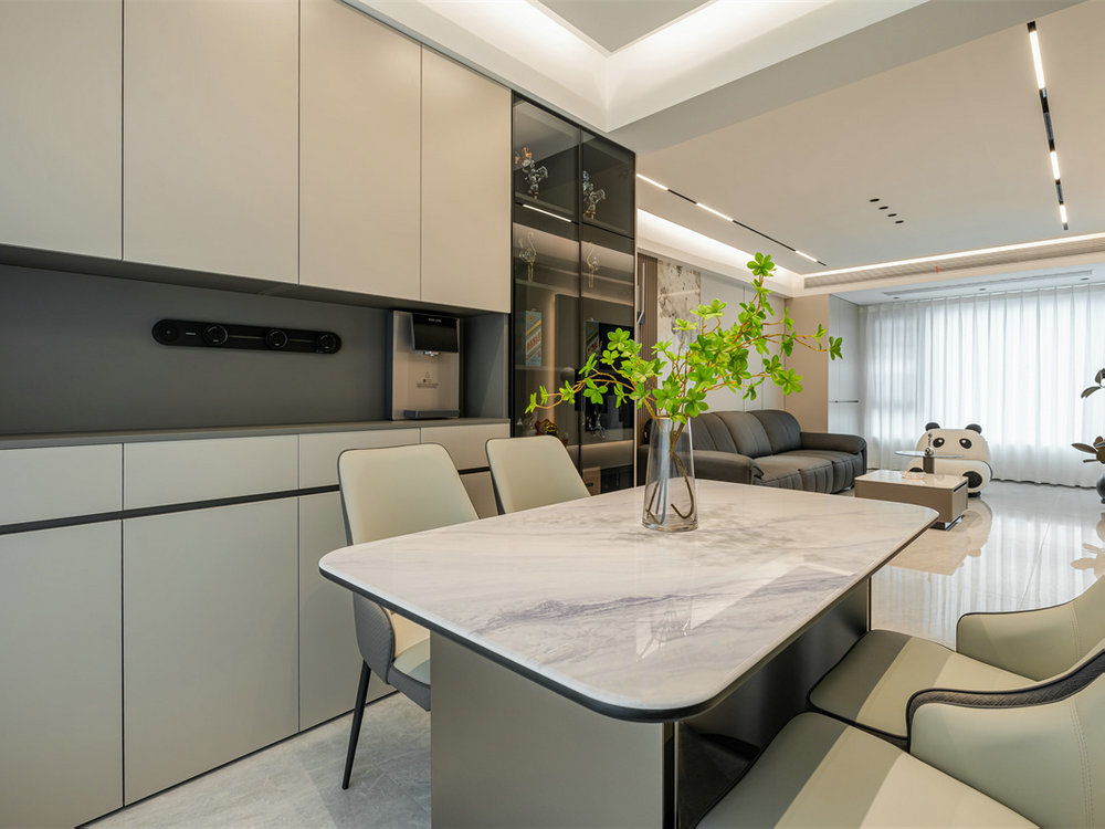 華發(fā)都薈天地117平現(xiàn)代風(fēng)格裝修效果圖