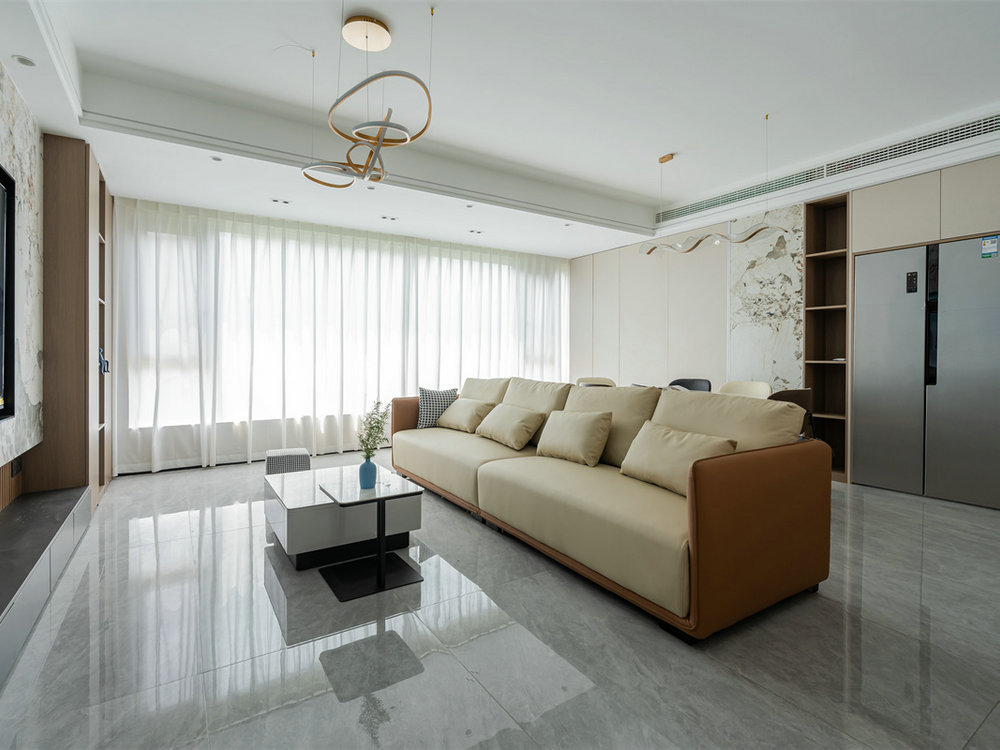 金地長(zhǎng)江藝境230平現(xiàn)代輕奢風(fēng)格裝修效果圖