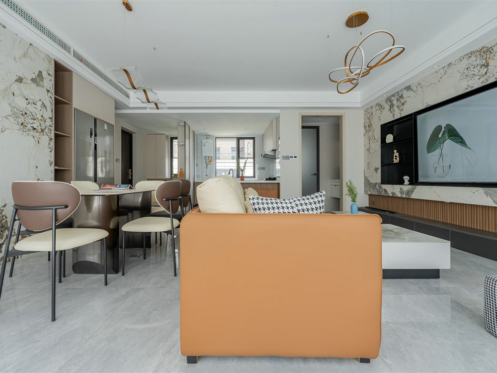 金地長(zhǎng)江藝境230平現(xiàn)代輕奢風(fēng)格裝修效果圖