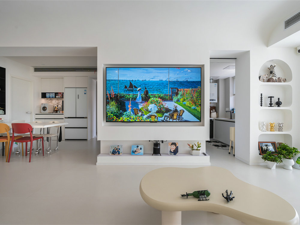 東湖名居151平現(xiàn)代風格裝修效果圖